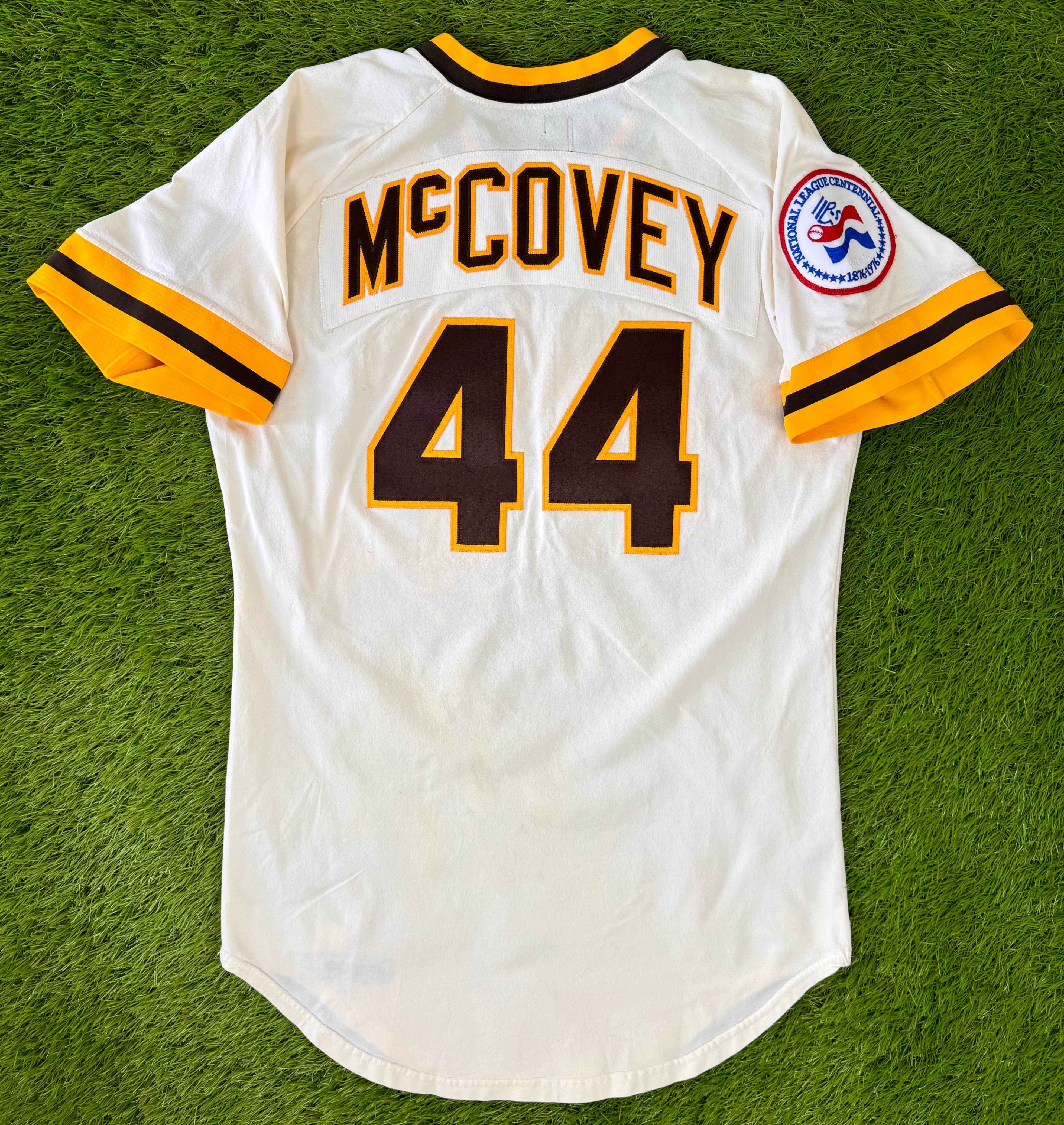 San Diego Padres Willie McCovey 1976 MLB Baseball Jersey 40 Medium