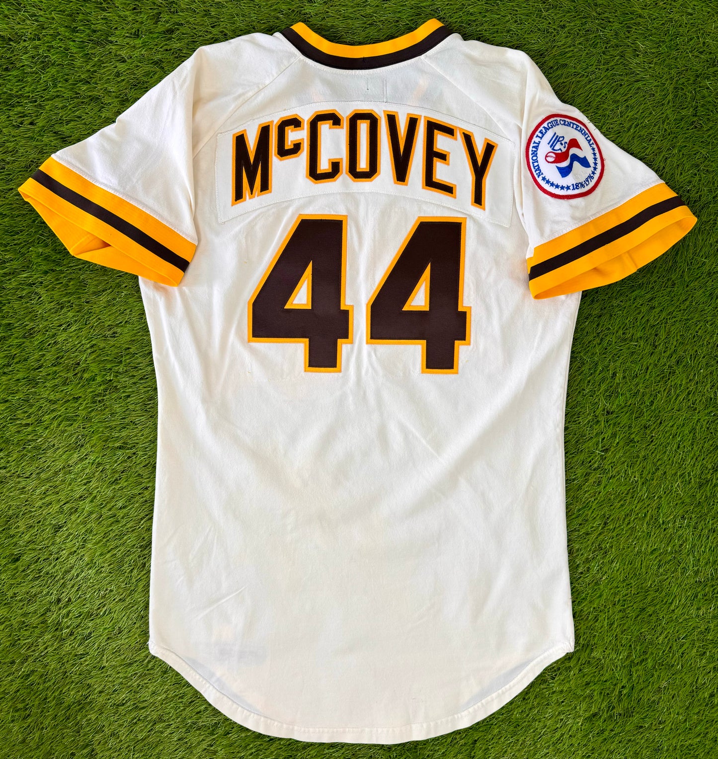 San Diego Padres Willie McCovey 1976 MLB Baseball Jersey (40/Medium)