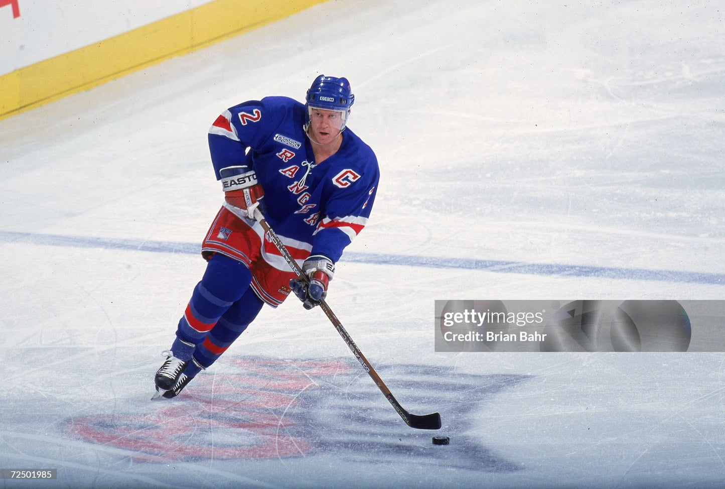 New York Rangers Brian Leetch 1999-2000 NHL Hockey Jersey (52/XL)