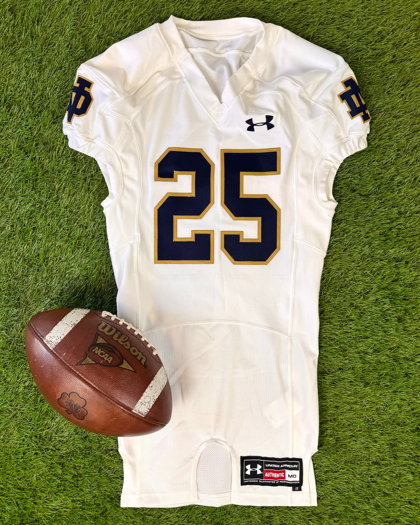 Notre Dame Fighting Irish 2017 Jafar Armstrong College Football Jersey (Medium)