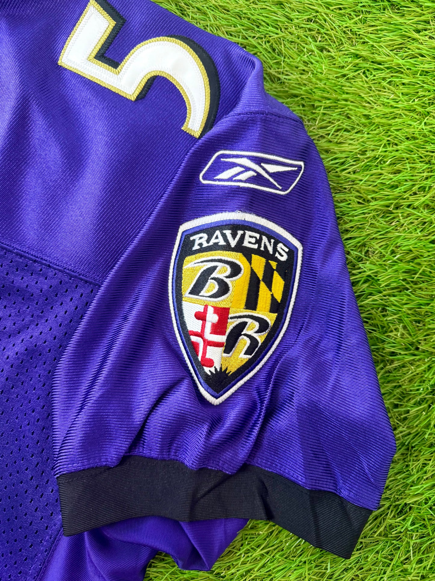 Baltimore Ravens 2007 Ray Lewis NFL Football Jersey (48/Large)