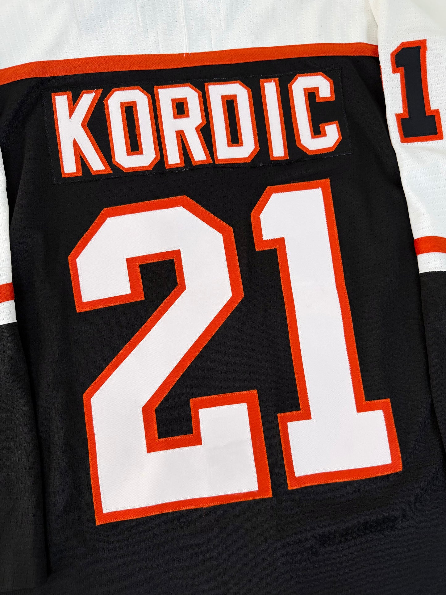Philadelphia Flyers Dan Kordic 1997-1999 Alternate NHL Hockey Jersey (52/Large)