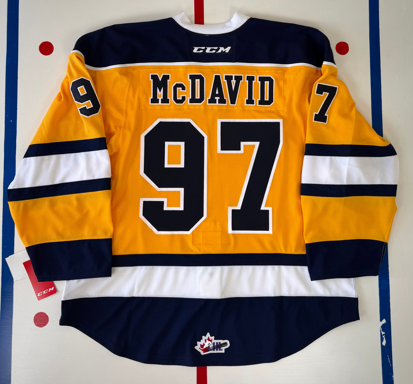 Erie Otters Conner McDavid 2014-2015 Alternate OHL Hockey Jersey (60/XXXL)