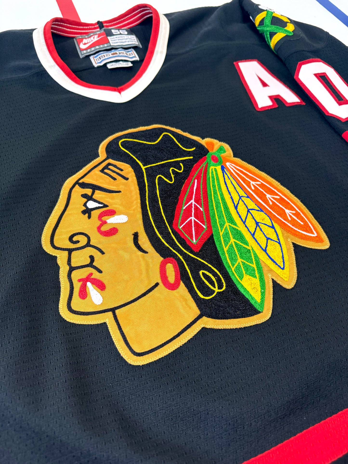 Chicago Blackhawks 1997-1999 Tony Amonte NHL Hockey Jersey (56/XXL)