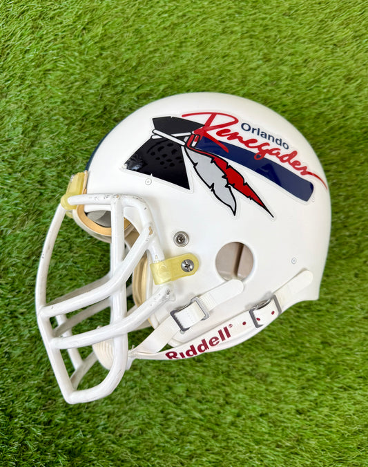 Orlando Renegades 1985 Henry Odom Game Worn USFL Football Helmet