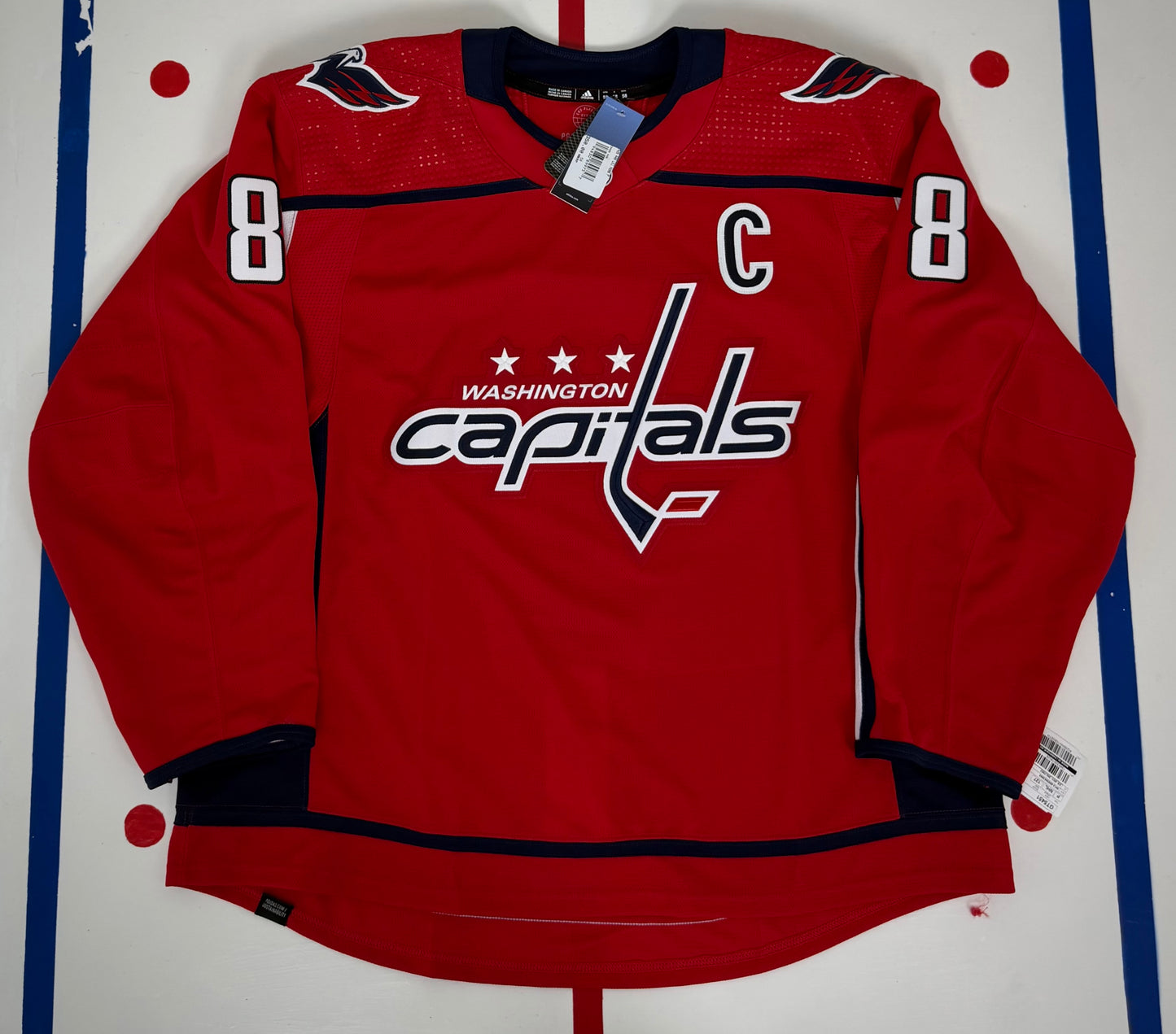 Washington Capitals Alexander Ovechkin 2021-2022 NHL Hockey Jersey (58/XXXL)