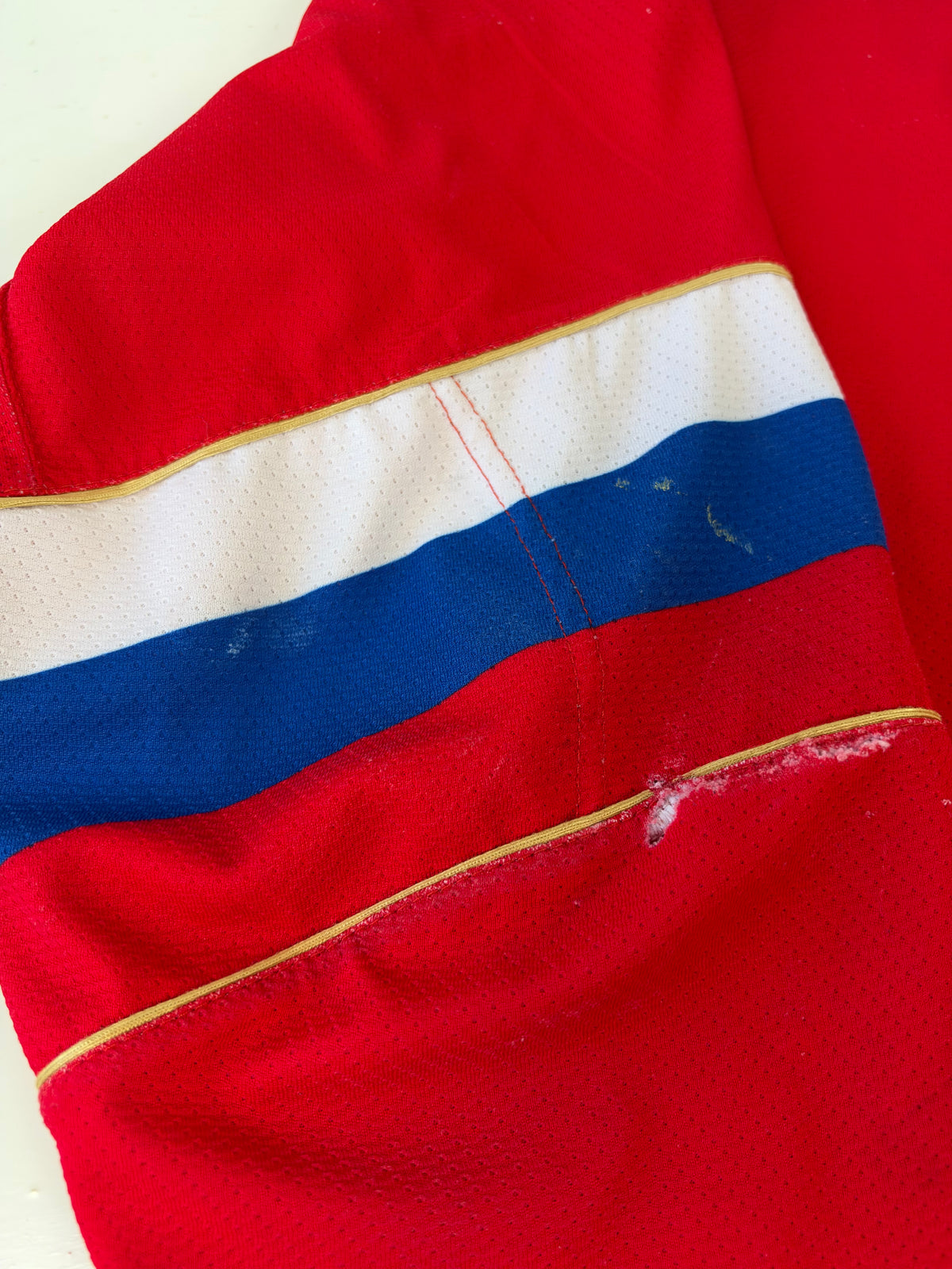 Team Russia Dmitry Zlodeyev 2021 Game Worn Hockey Jersey (48/Large)