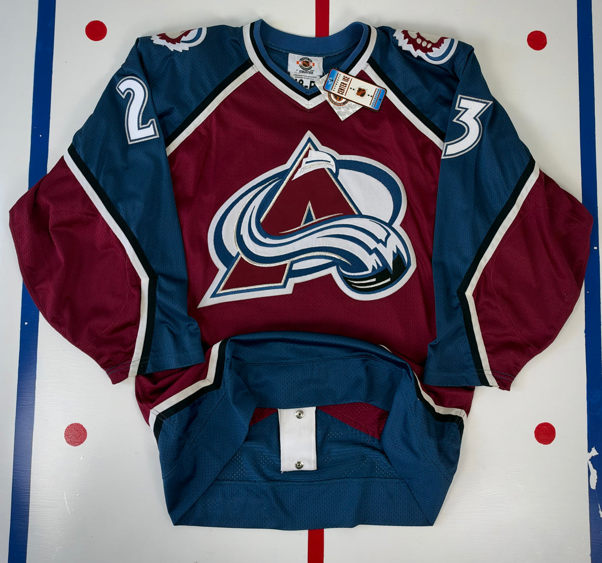 Colorado Avalanche Milan Hejduk 1998-1999 NHL Hockey Jersey (48/Large)