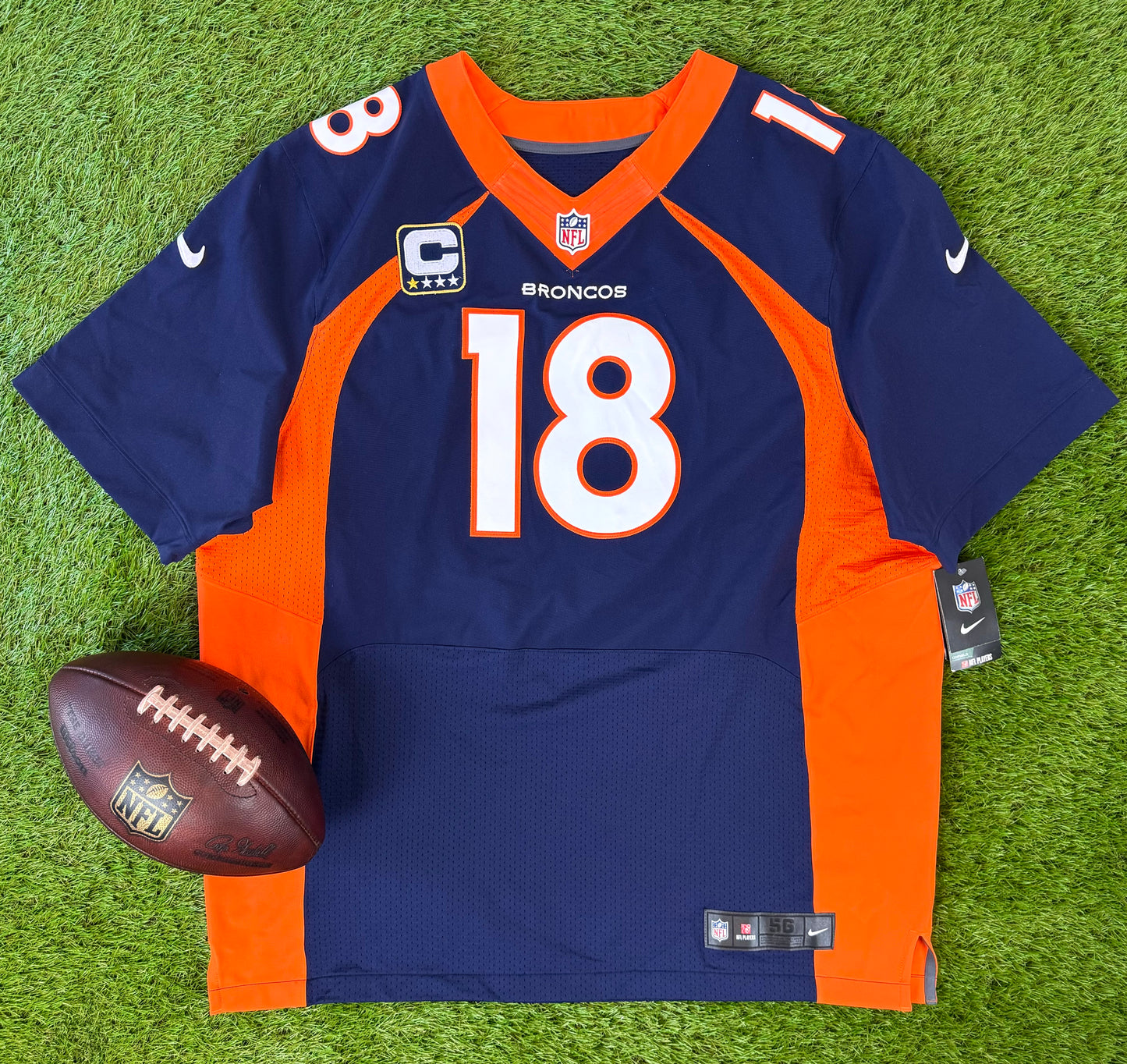 Denver Broncos 2012 Peyton Manning NFL Football Jersey (56/XXXL)