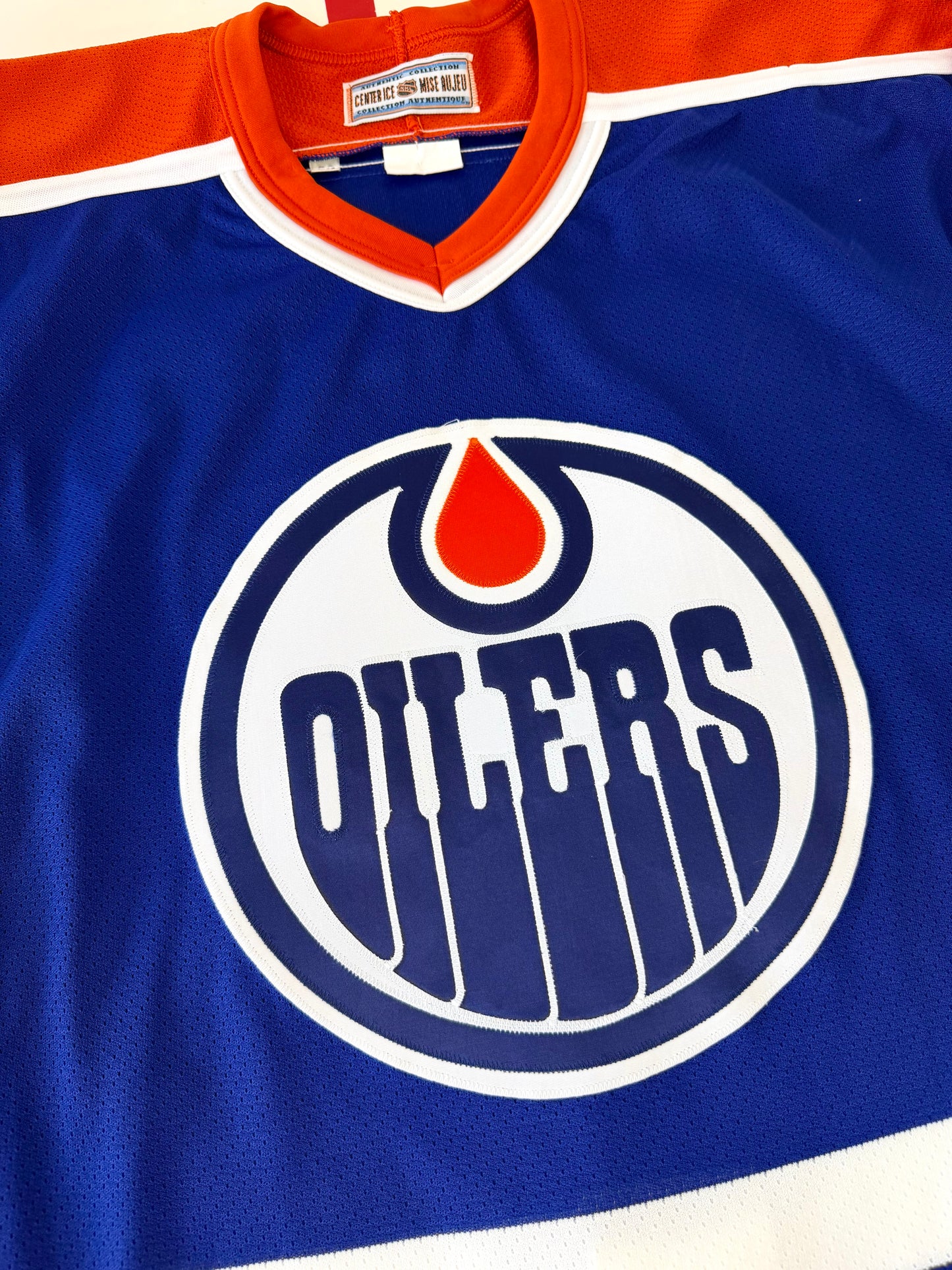 Edmonton Oilers Grant Fuhr 1990-1991 NHL Hockey Jersey (52/XL)