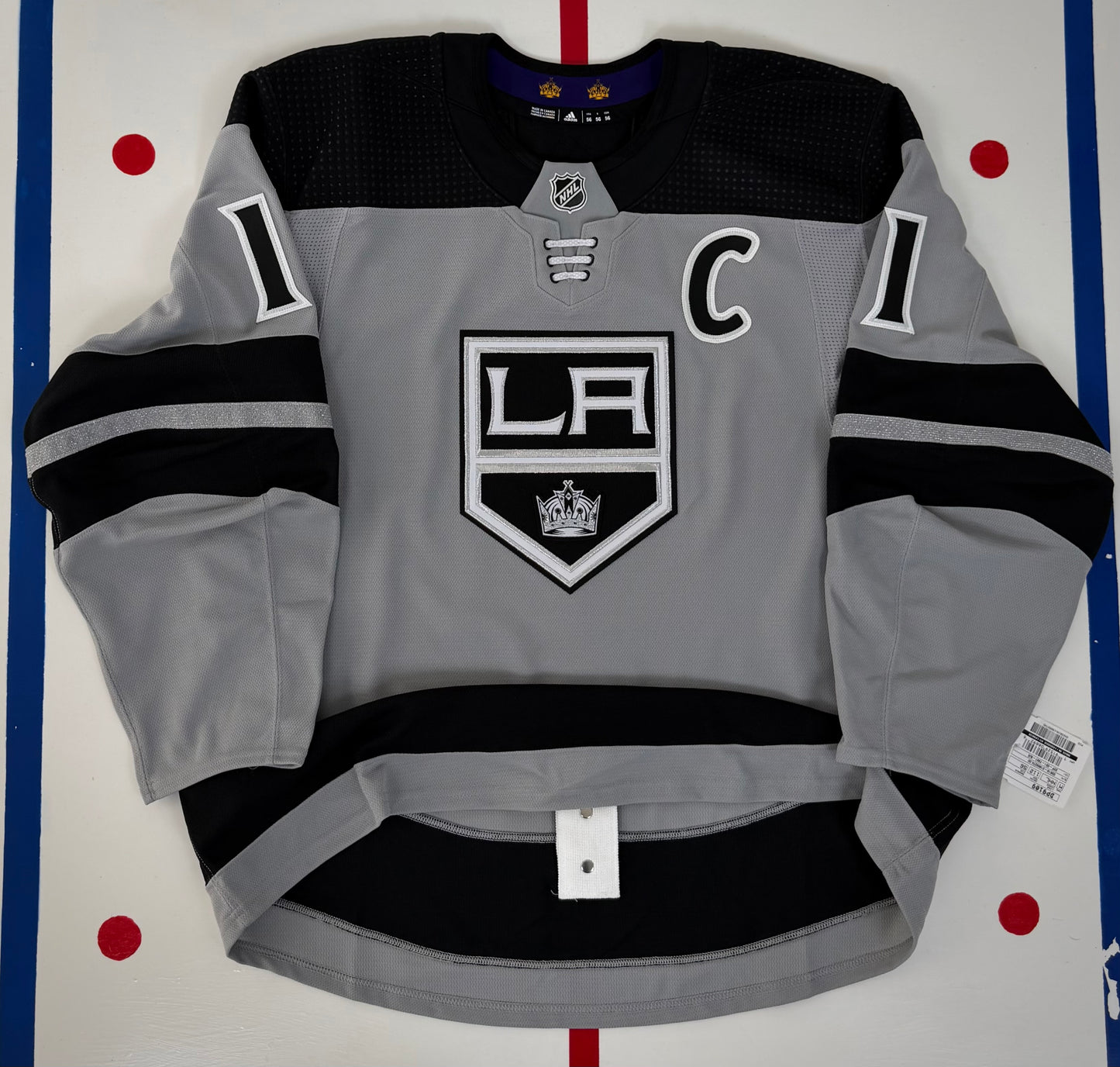 Los Angeles Kings Anze Kopitar 2018-2021 Alternate NHL Hockey Jersey (56/XXL)
