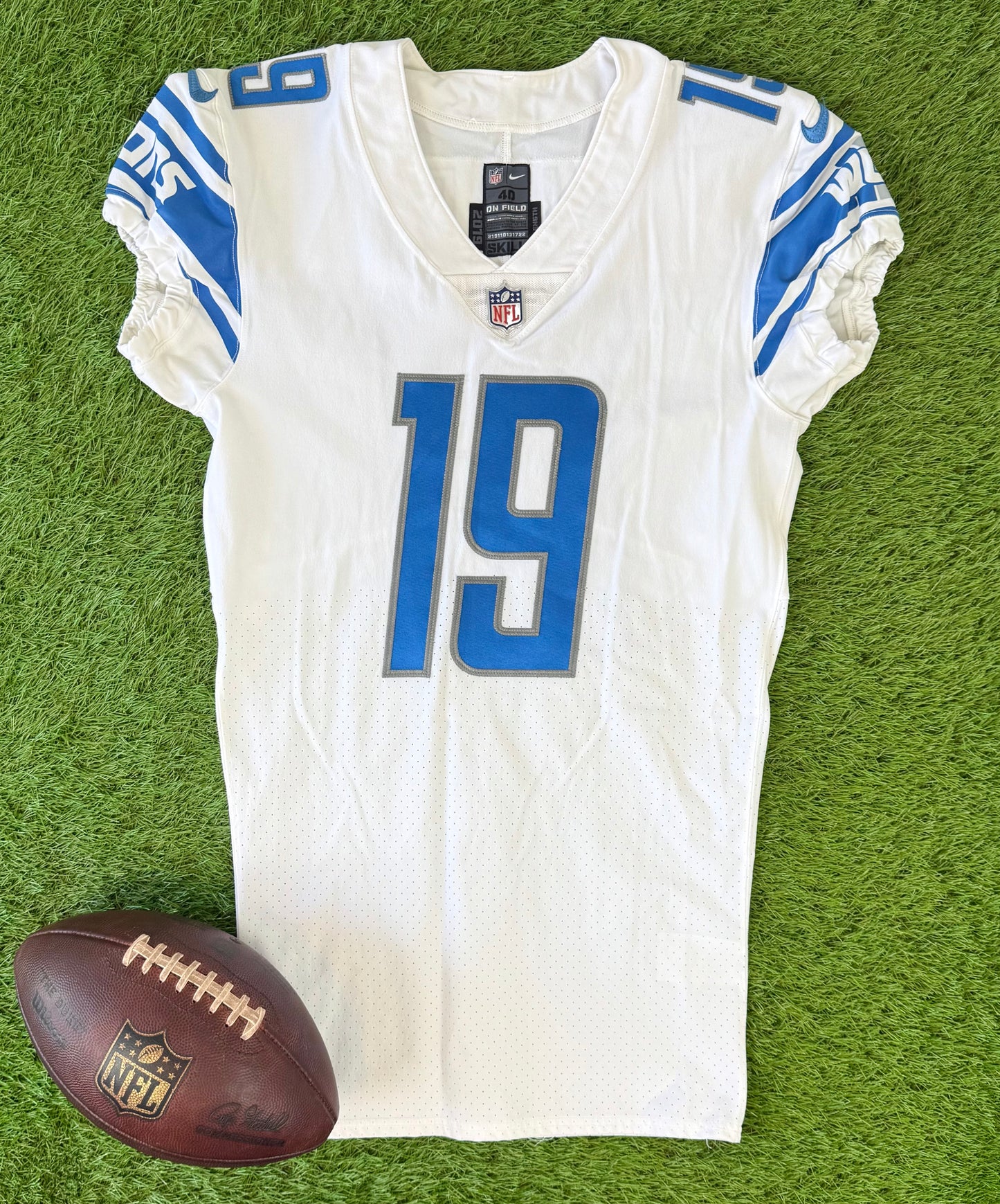 Detroit Lions Kenny Golladay 2020 Team Issued NFL Football Jersey (40/Medium)