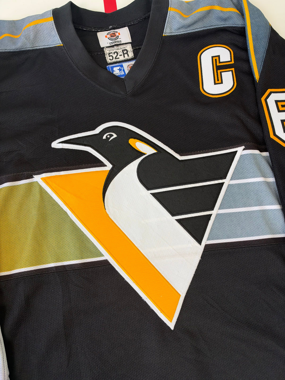 Pittsburgh Penguins Mario Lemieux 1996-1997 Alternate NHL Hockey Jersey (52/XL)