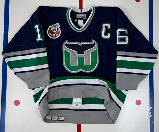 Hartford Whalers Pat Verbeek 1992-1993 NHL Hockey Jersey (48/Large)