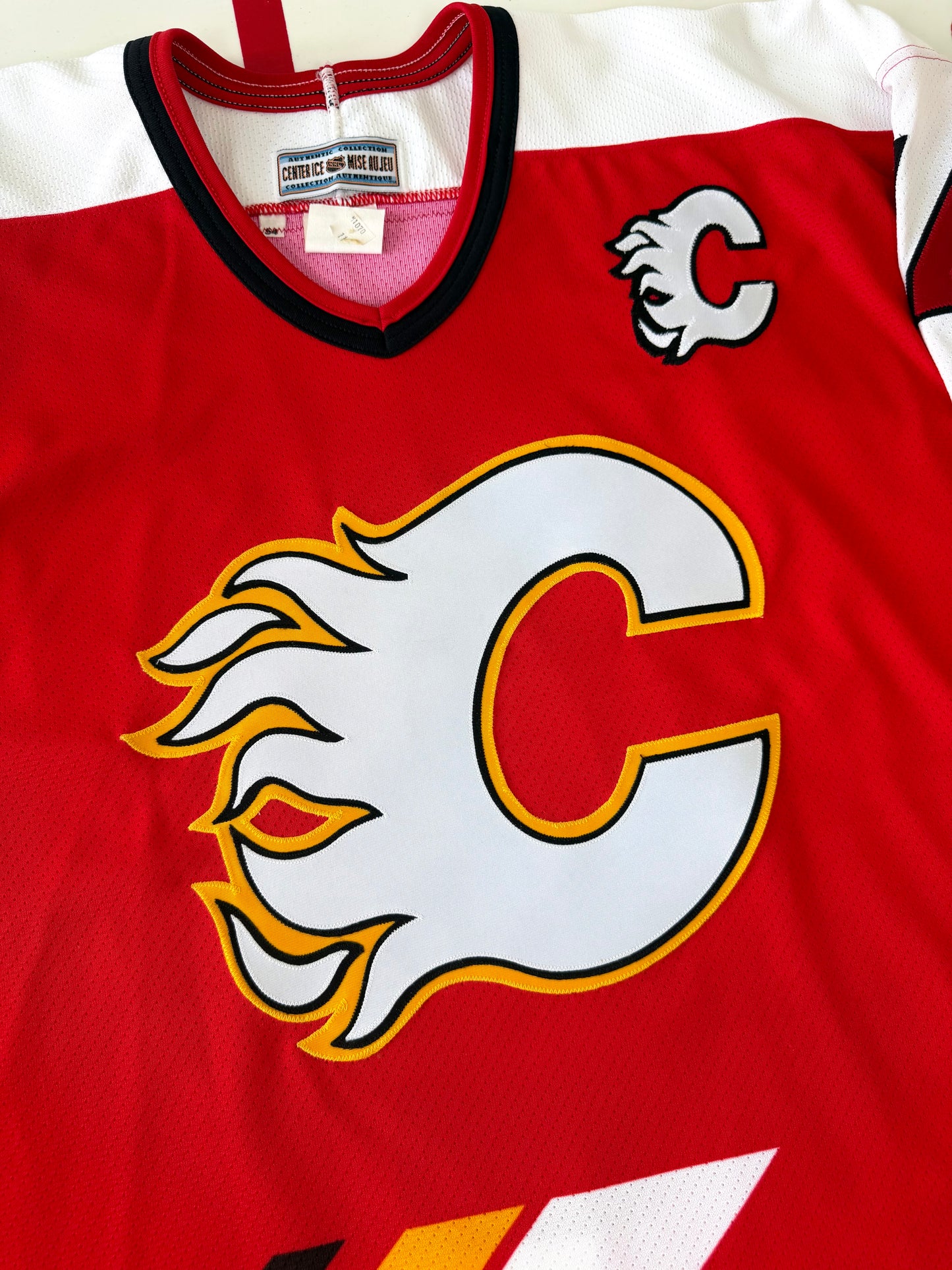 Calgary Flames Theo Fleury 1996-1997 NHL Hockey Jersey (54/XXL)