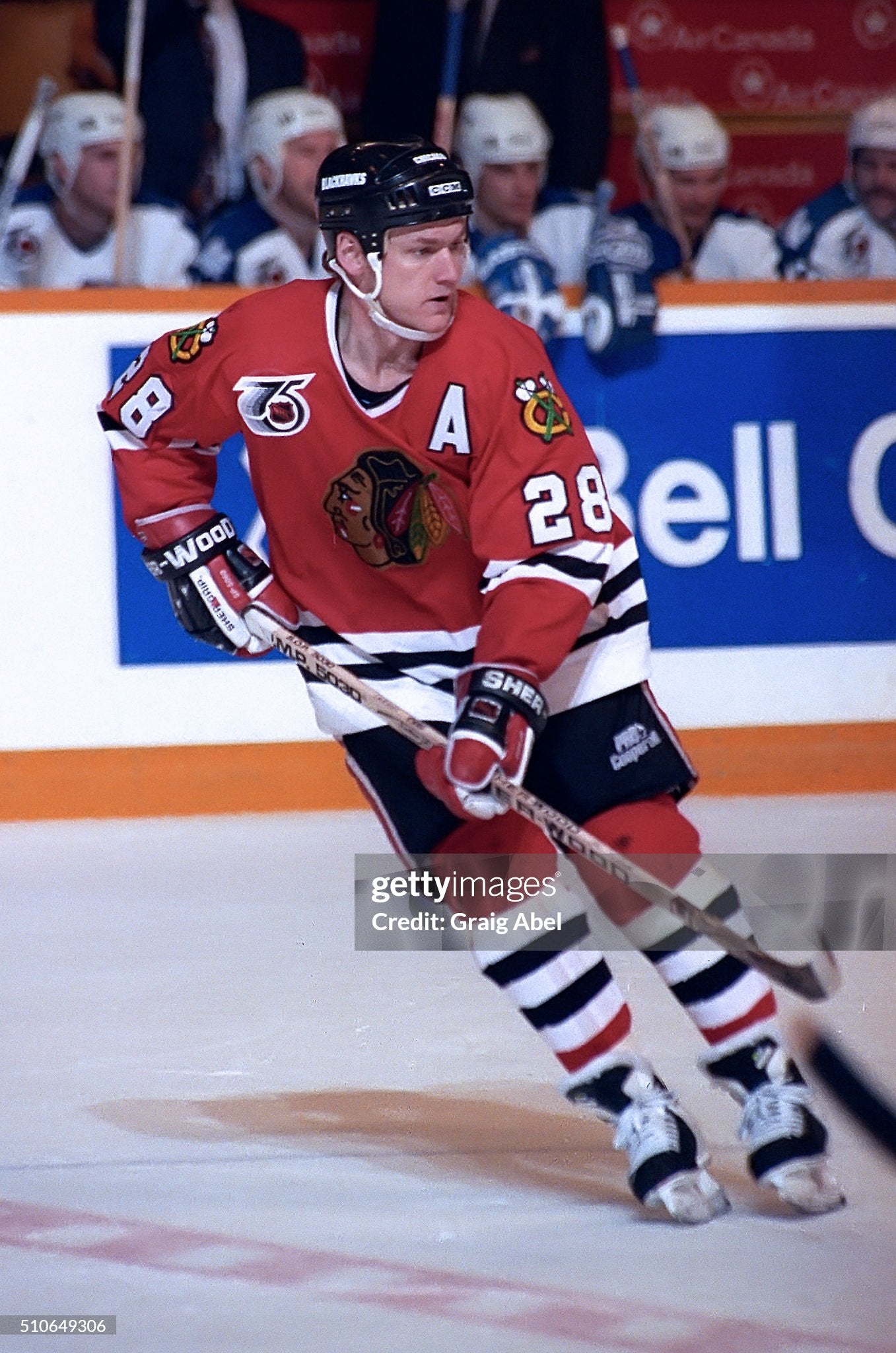 Chicago Blackhawks Steve Larmer 1992 NHL Hockey Jersey (44/Medium)