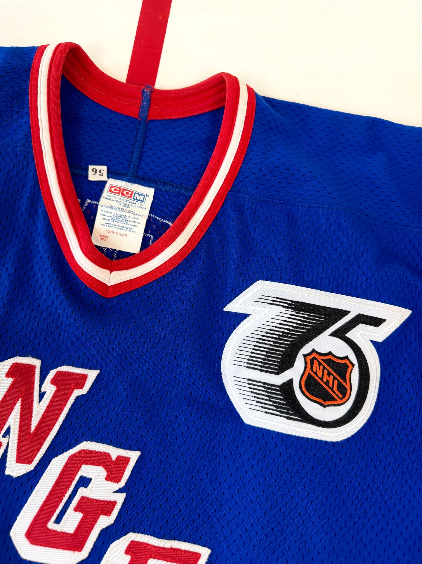 New York Rangers Tony Amonte 1991-1992 NHL Hockey Jersey (56/XXL)