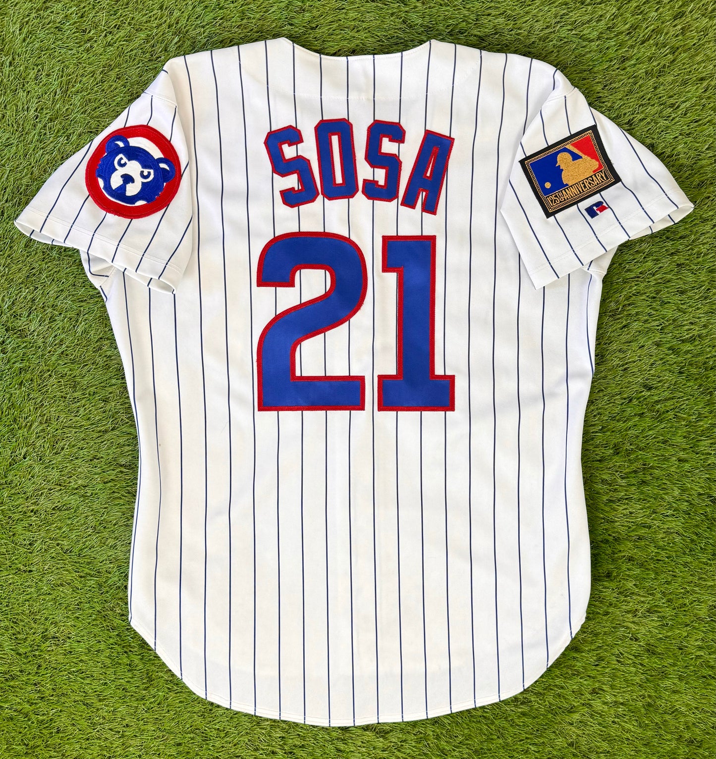Chicago Cubs 1994 Sammy Sosa MLB Baseball Jersey (44/Large)