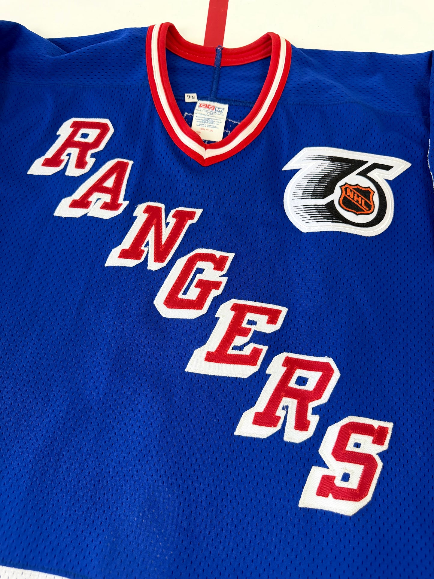 New York Rangers Tony Amonte 1991-1992 NHL Hockey Jersey (56/XXL)