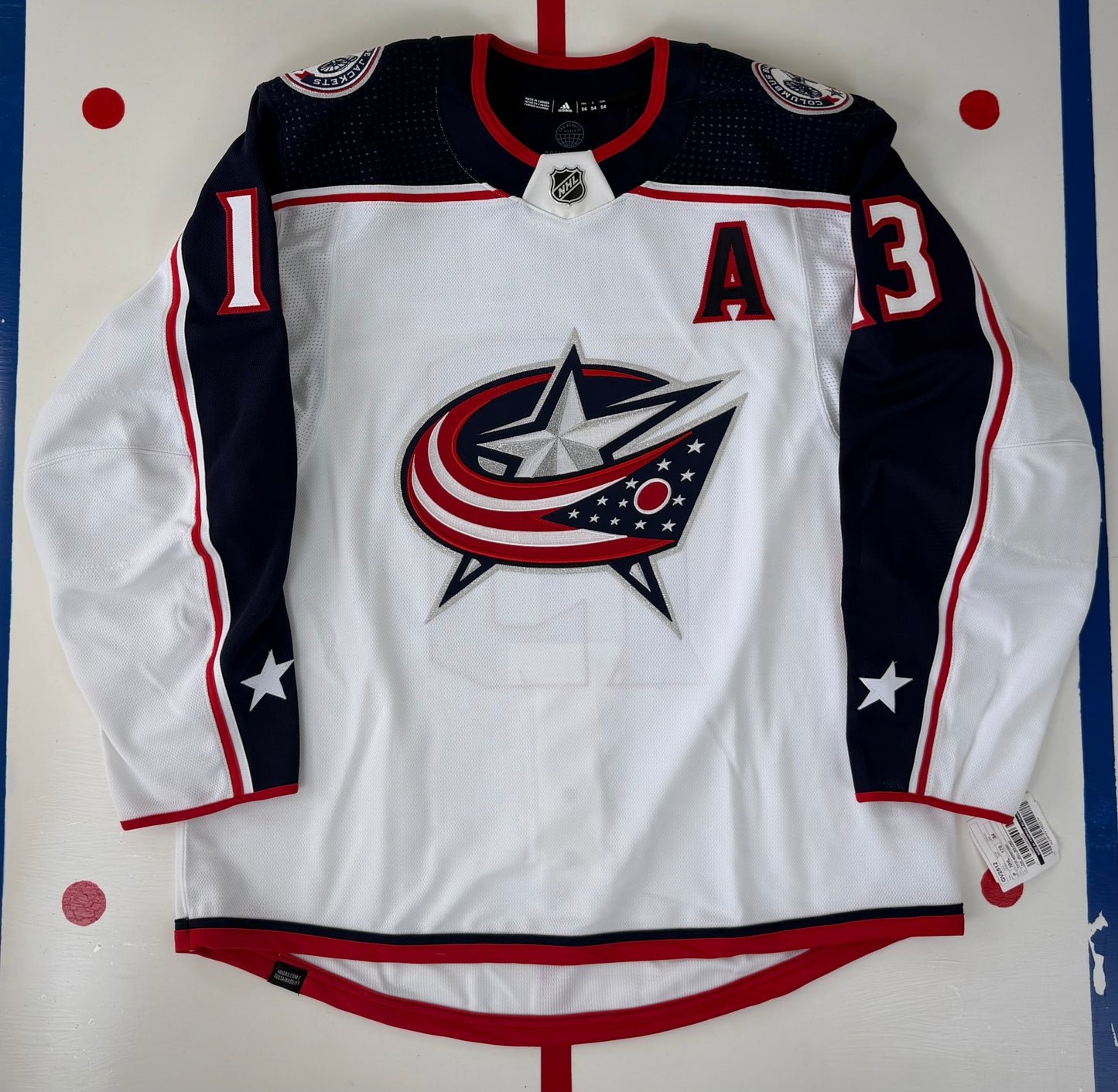 Columbus Blue Jackets Johnny Gaudreau 2022-2023 NHL Hockey Jersey (54/XL)