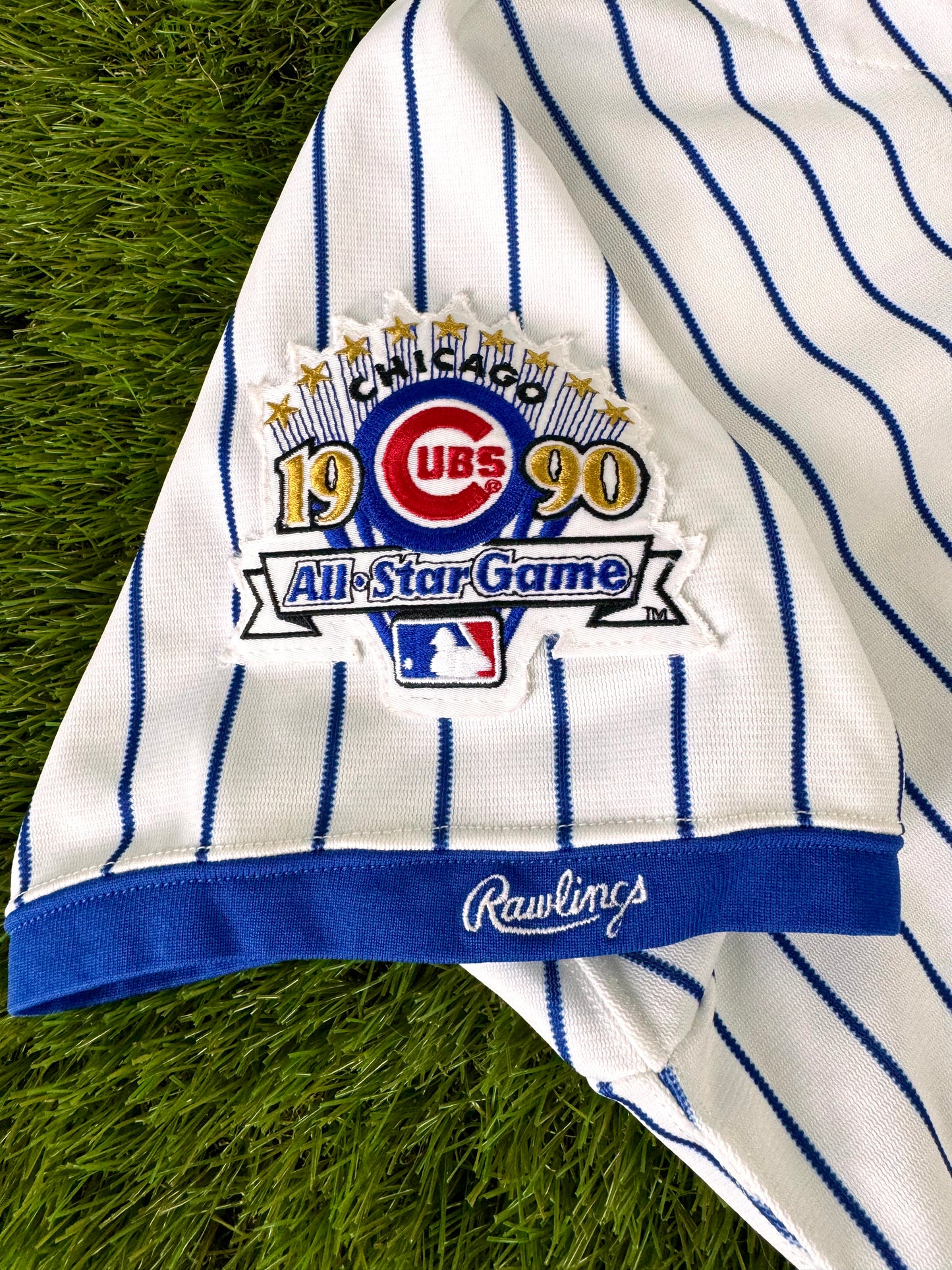 Chicago Cubs Mark Grace 1990 MLB Baseball Jersey (44/Large)