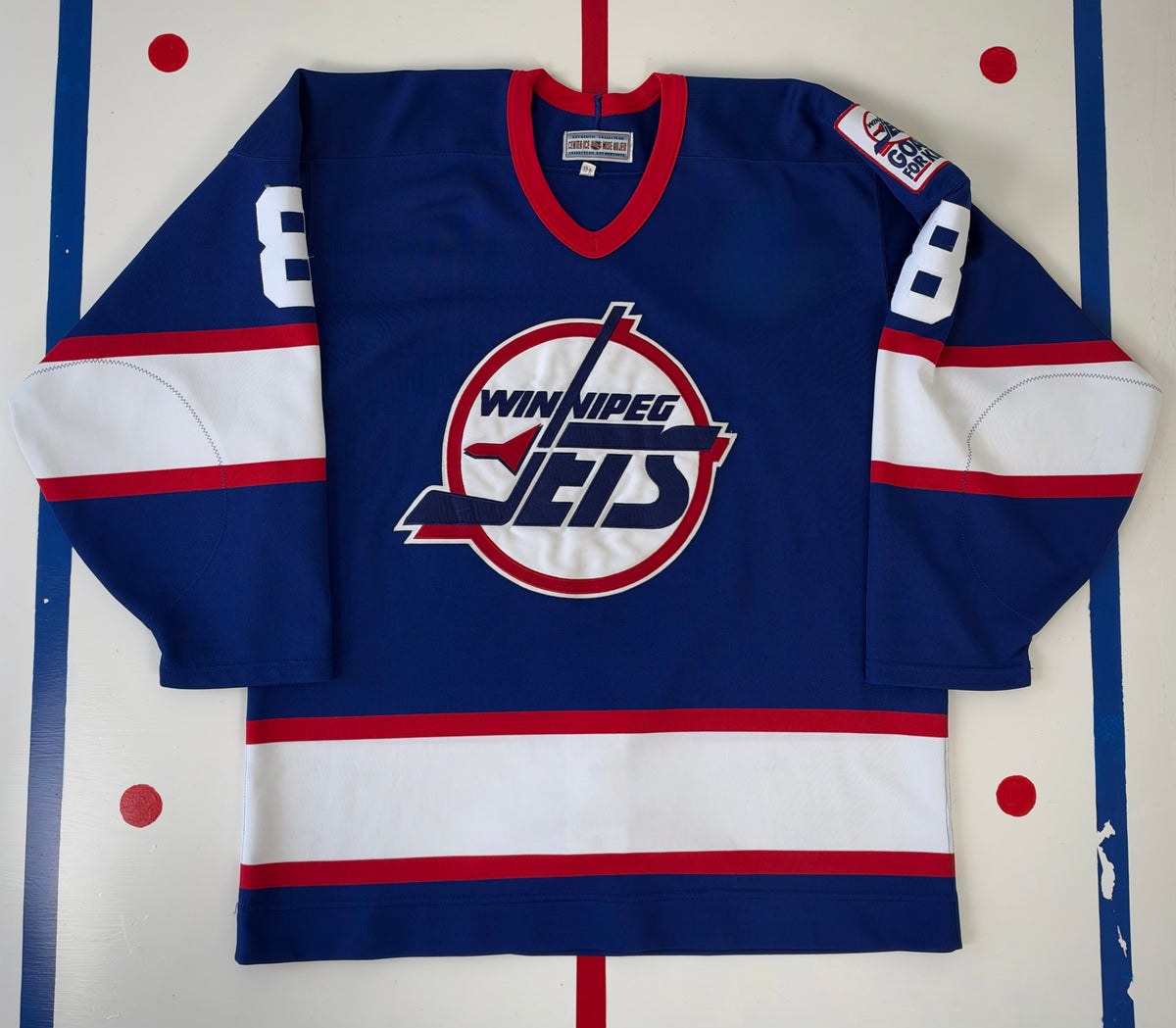 Winnipeg Jets Teemu Selanne 1994-1996 NHL Hockey Jersey (48/Large)