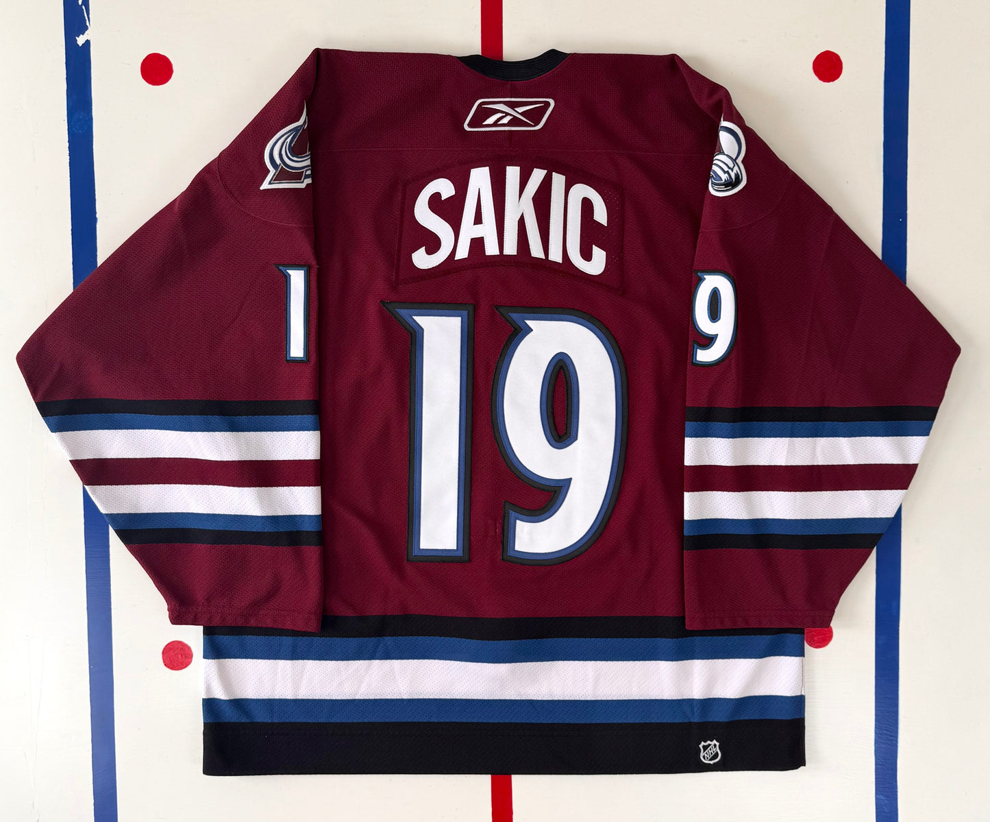 Colorado Avalanche Joe Sakic 2005-2006 Team Issued Alternate NHL Hockey Jersey (56/XXL)
