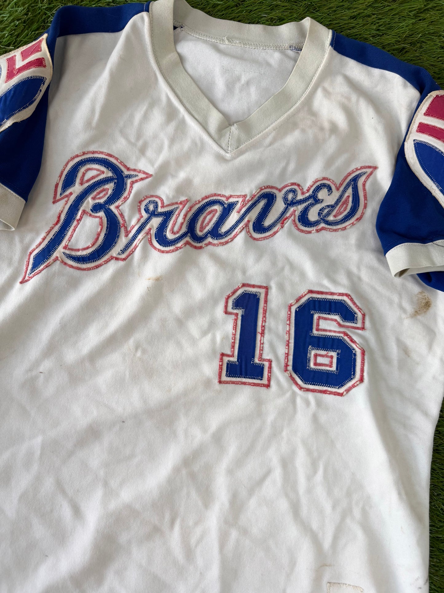 Atlanta Braves Sonny Jackson 1973 Game Worn MLB Baseball Jersey (42/Large)