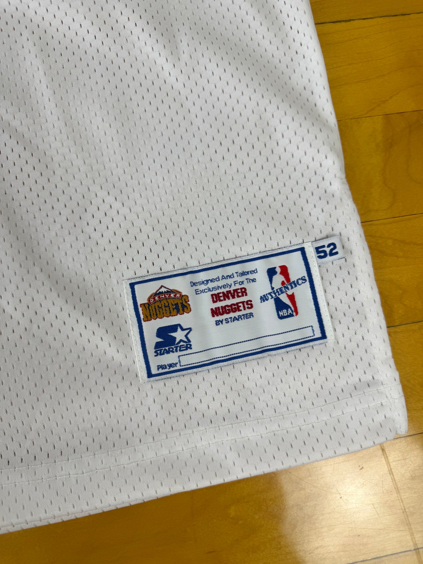 Denver Nuggets Chauncey Billups 1999-2000 NBA Basketball Jersey (52/XL)
