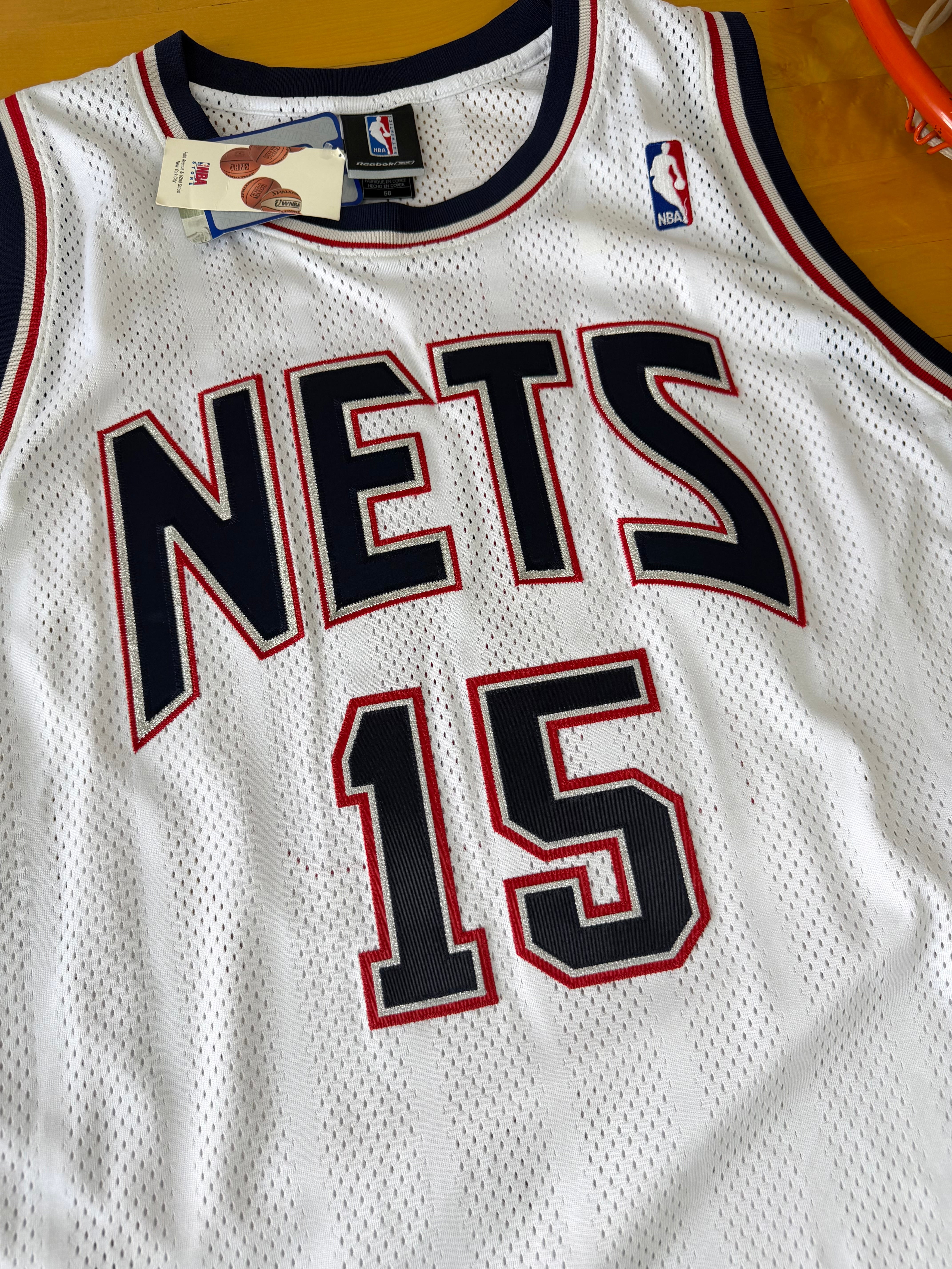 New Jersey Nets Vince Carter 2004-2005 NBA Basketball Jersey (56