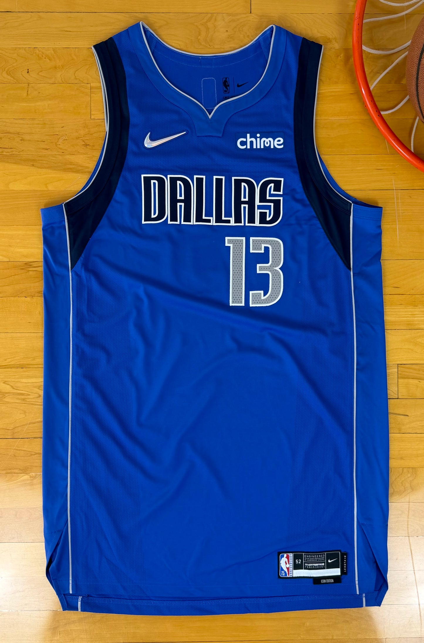 Dallas Mavericks Jalen Brunson 2021-2022 NBA Basketball Jersey (52/XL)