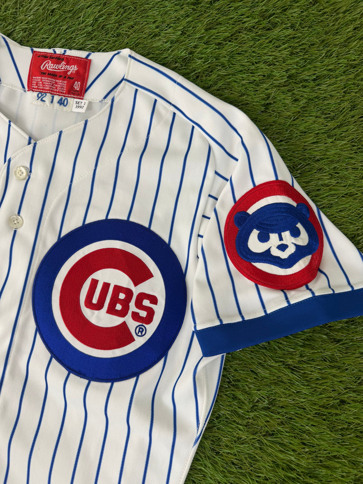 Chicago Cubs Ryne Sandberg 1992 MLB Baseball Jersey (40/Medium)