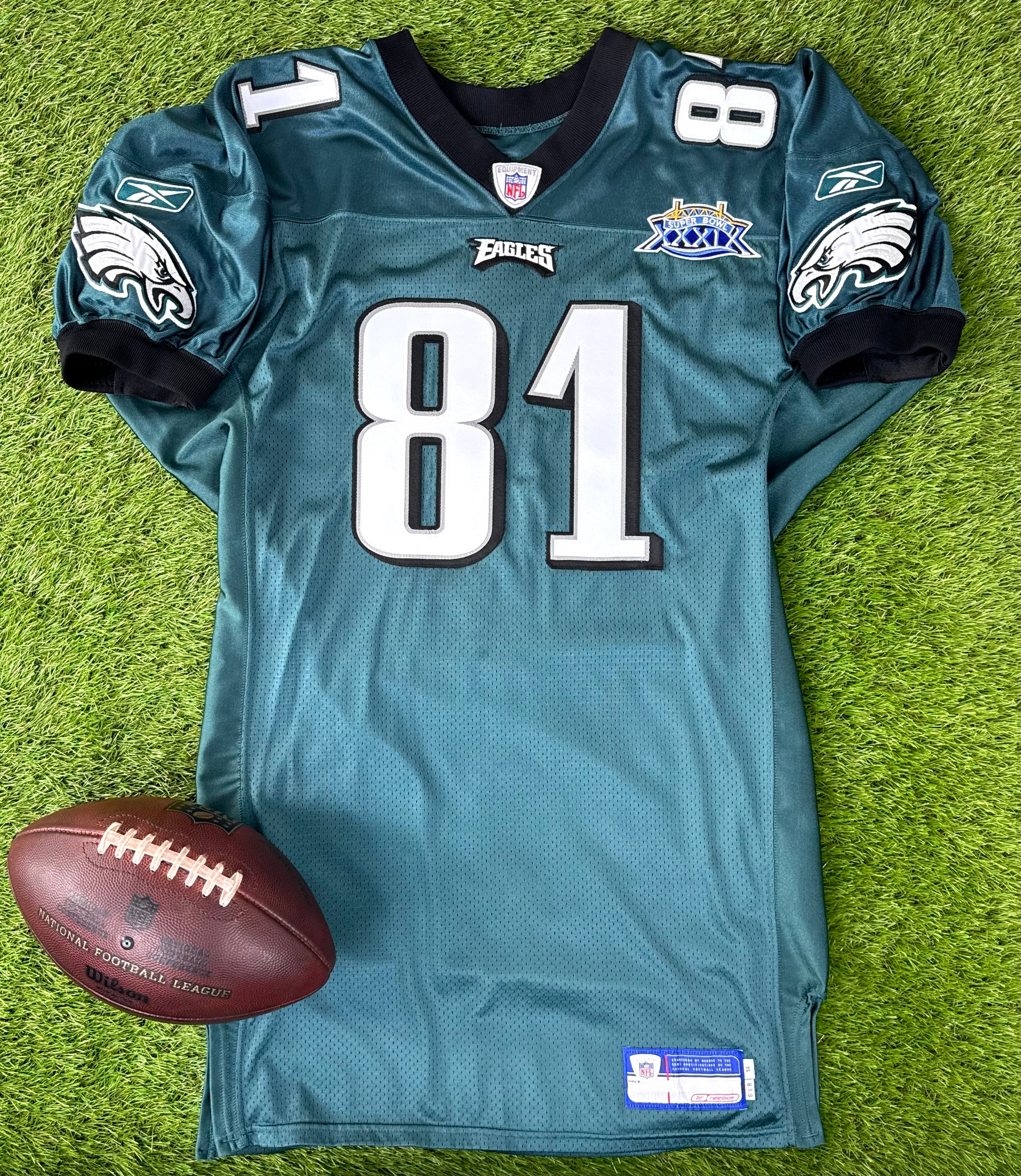 2004 Reebok NFL Authentic hot Jersey Philadelphia Eagles Terrell Owens SIZE 50 XL