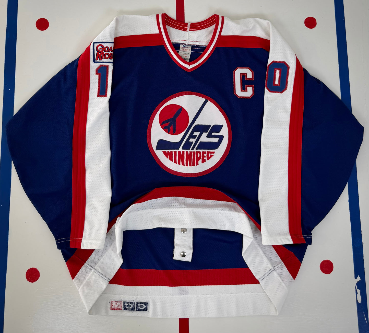 Winnipeg Jets Dale Hawerchuk 1988-1989 NHL Hockey Jersey (54/XXL)