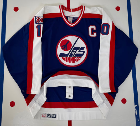 Winnipeg Jets Dale Hawerchuk 1988-1989 NHL Hockey Jersey (54/XXL)
