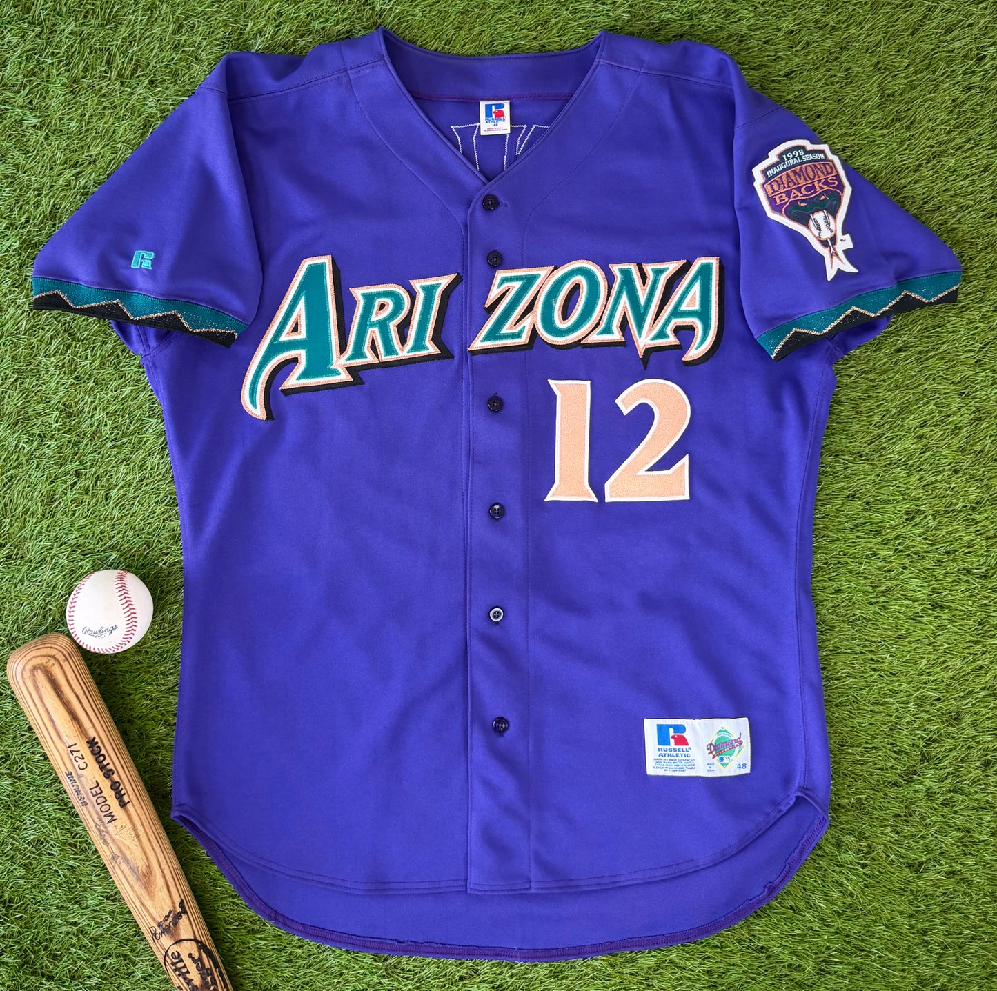 Arizona Diamondbacks Steve Finley MLB Baseball Jersey (48/XL)