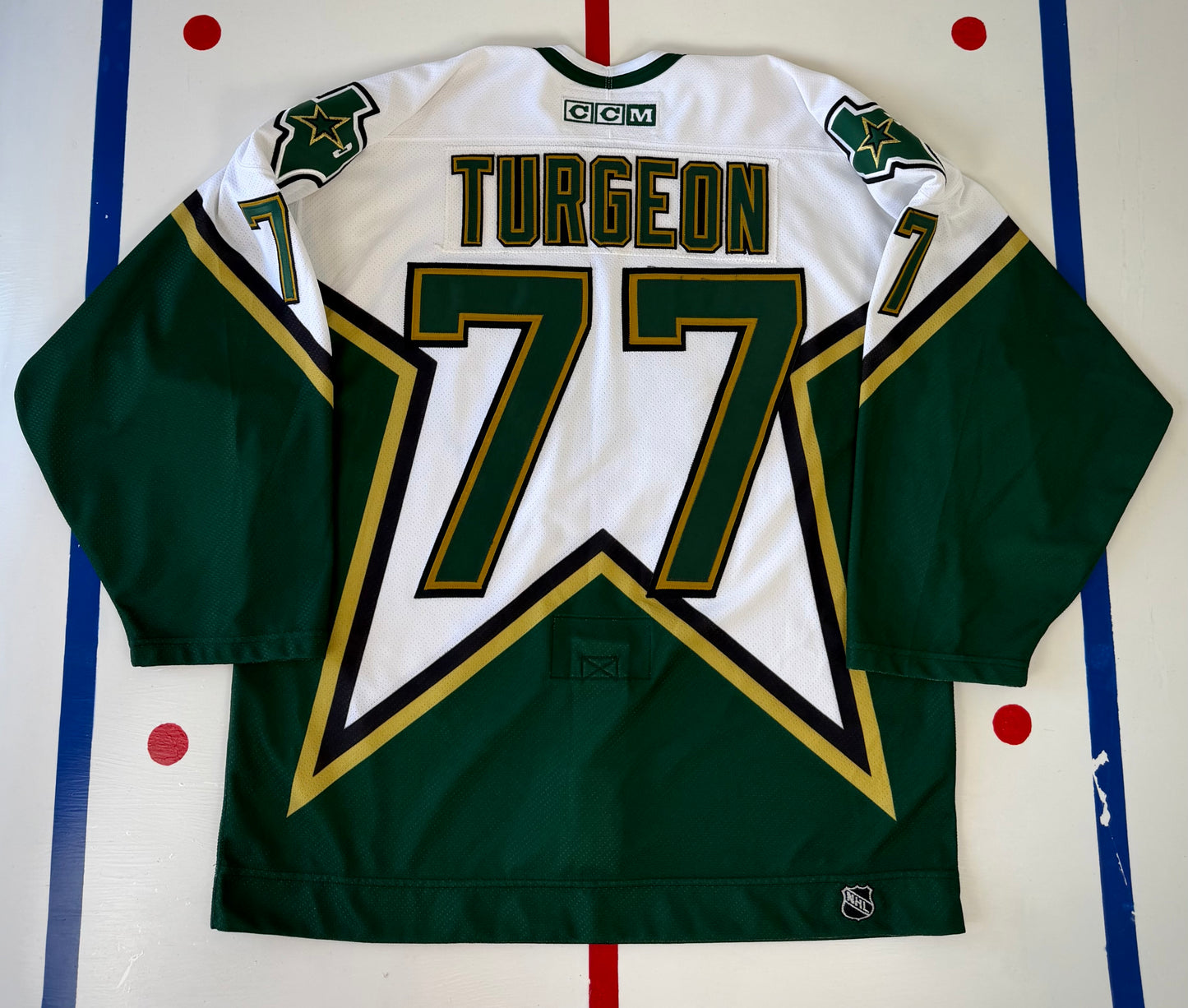Dallas Stars Pierre Turgeon 2001-2004 NHL Hockey Jersey (52/XL)