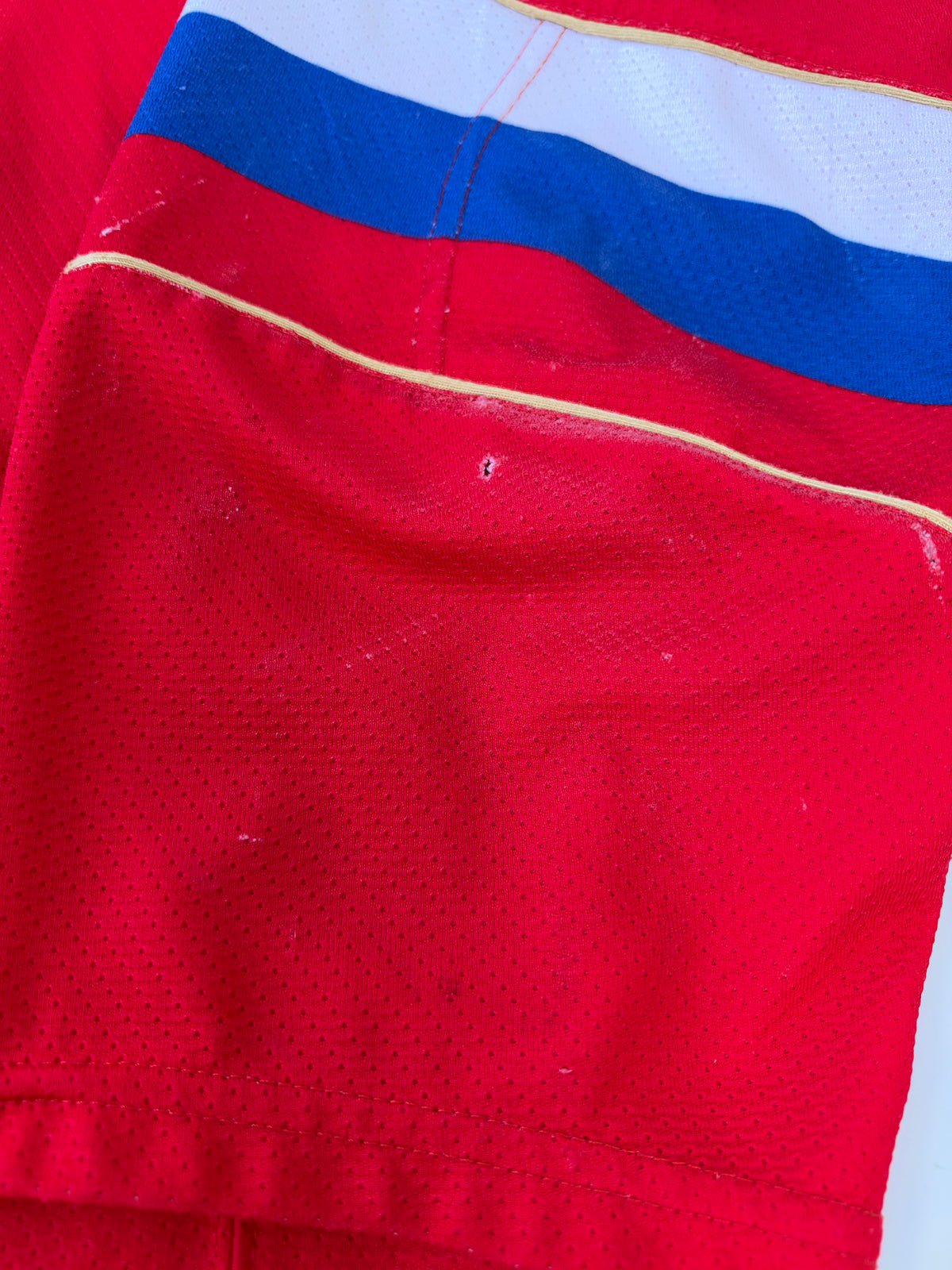 Team Russia Dmitry Zlodeyev 2021 Game Worn Hockey Jersey (48/Large)