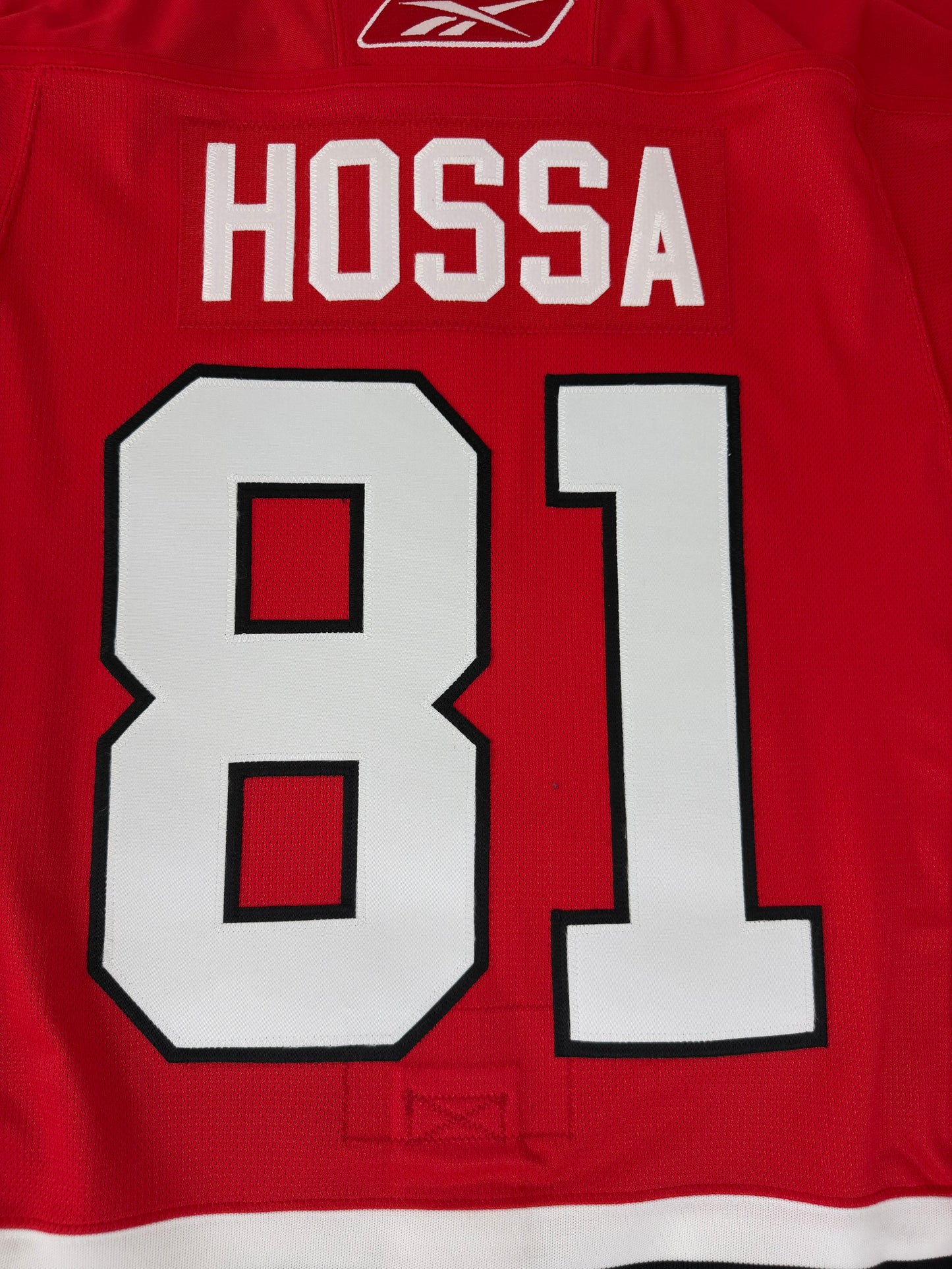 Chicago Blackhawks Marian Hossa 2010 Stanley Cup Finals NHL Hockey Jersey (54/XL)