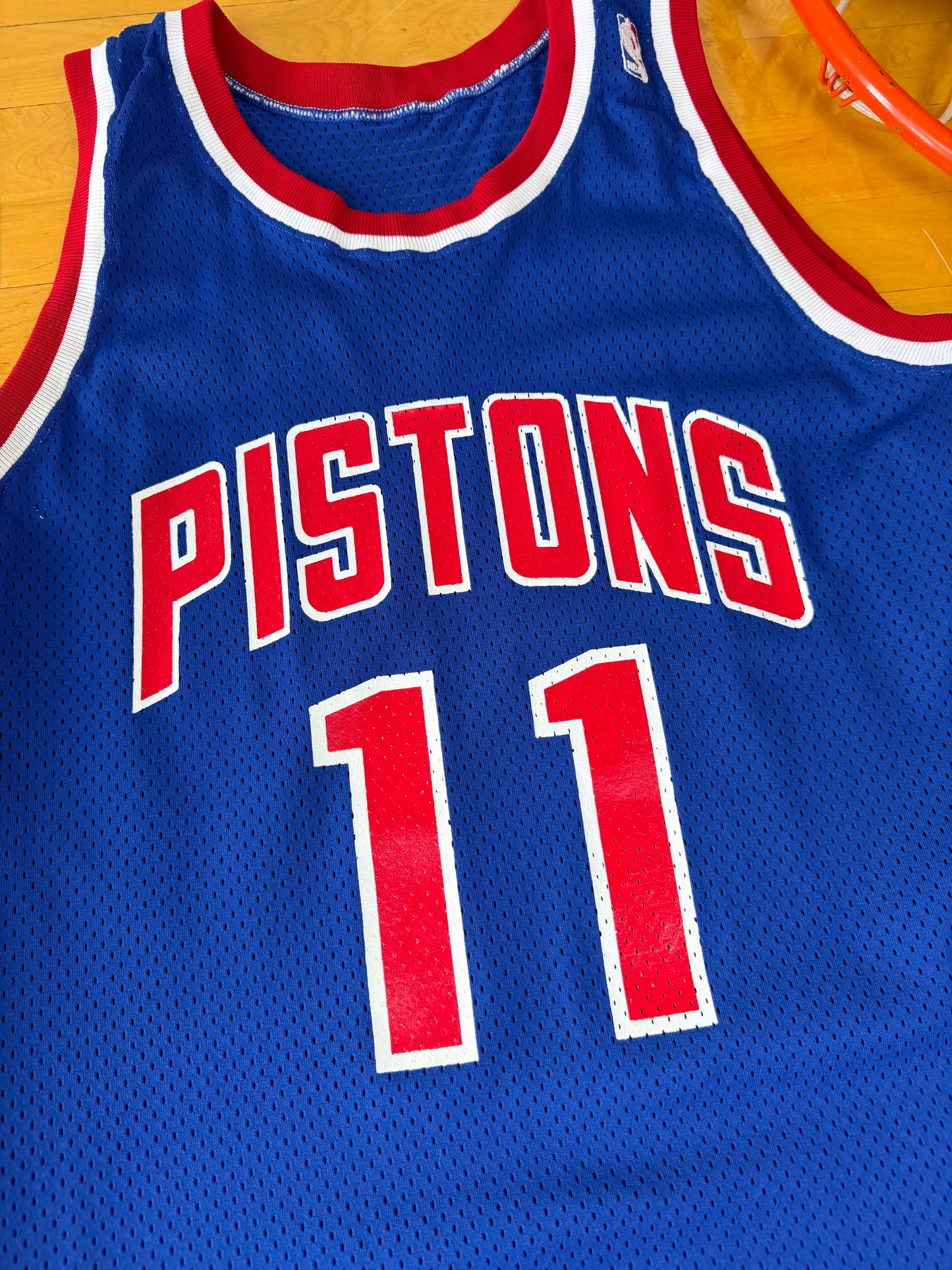 Detroit Pistons Isiah Thomas 1992-1993 NBA Basketball Jersey (48/XL)