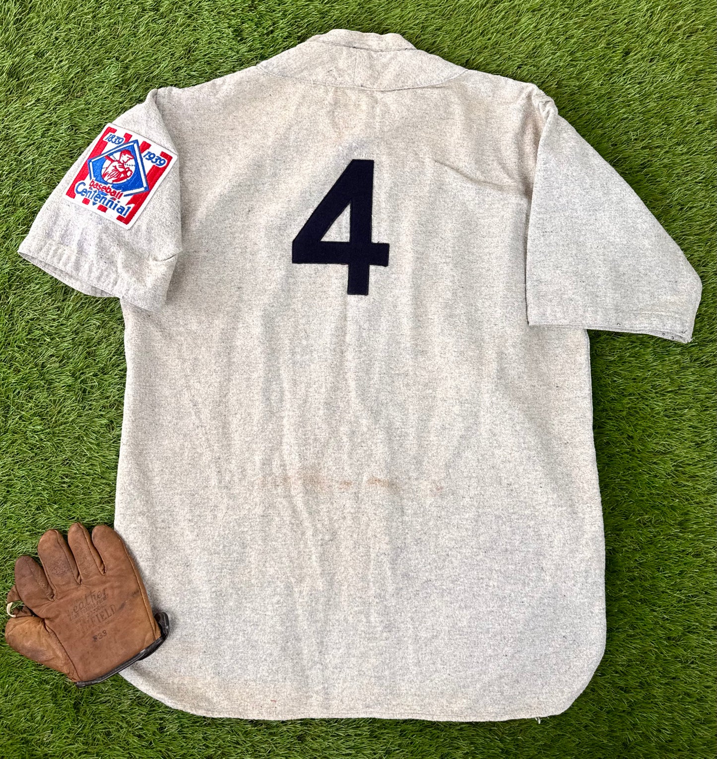 New York Yankees 1939 Lou Gehrig MLB Baseball Jersey (36/Medium)