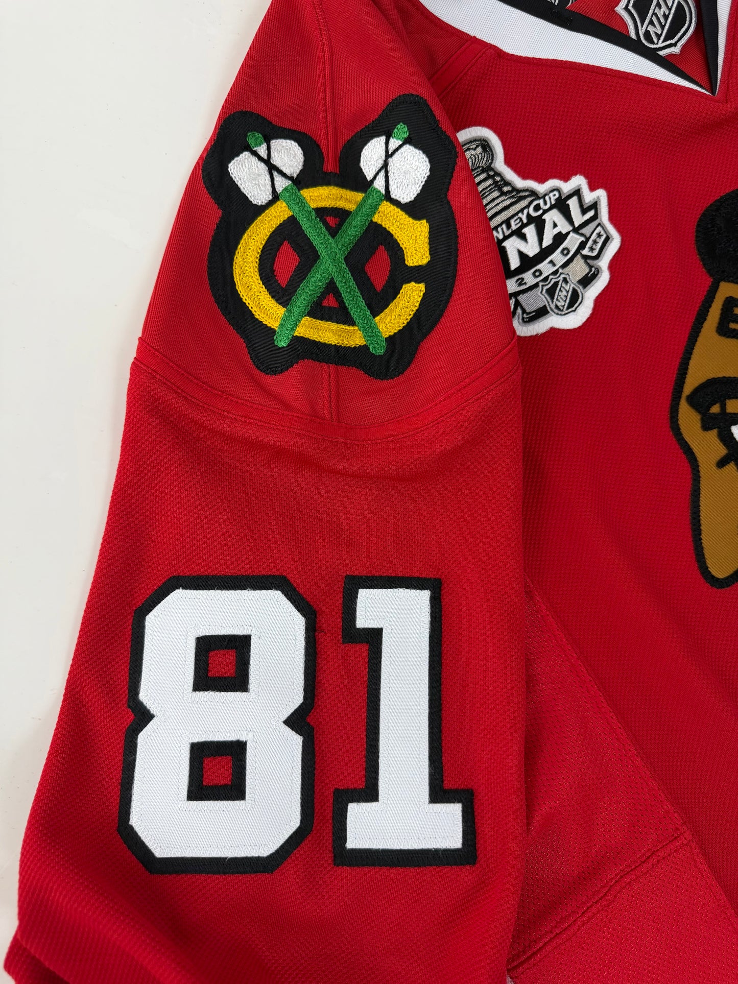 Chicago Blackhawks Marian Hossa 2010 Stanley Cup Finals NHL Hockey Jersey (54/XL)