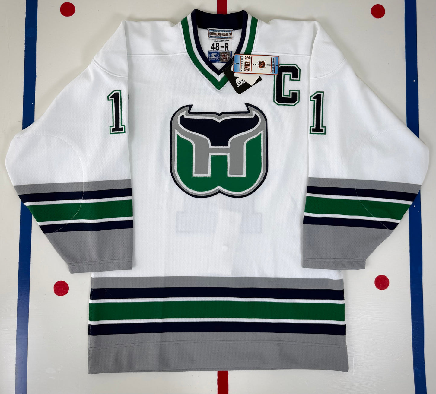 Hartford Whalers Kevin Dineen 1996-1997 NHL Hockey Jersey (48/Large)