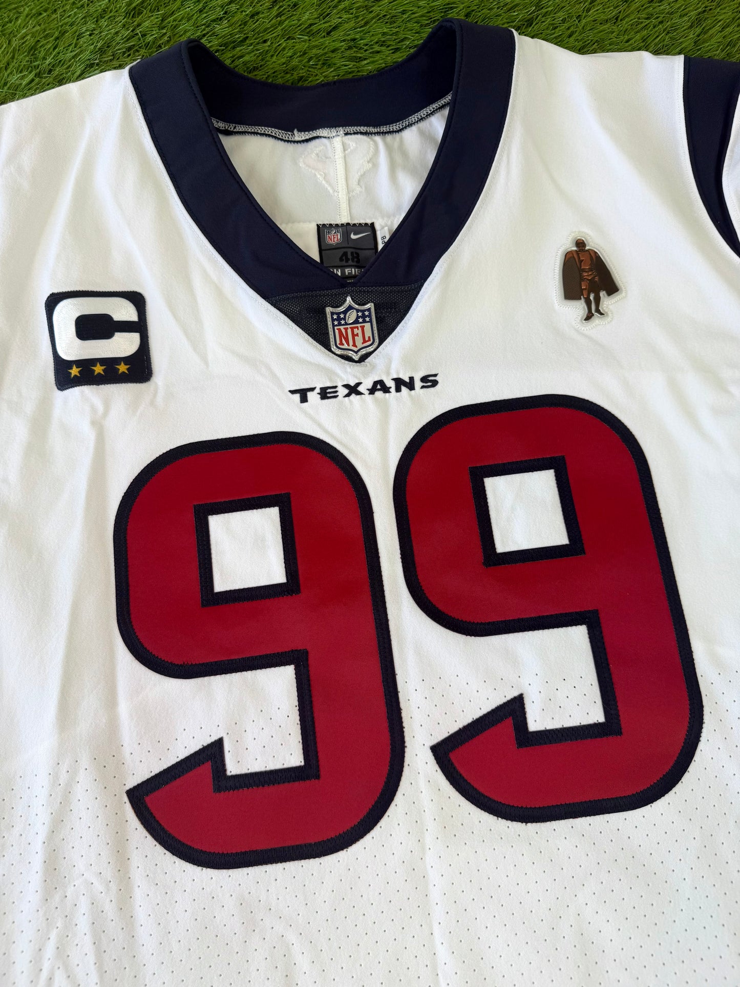 Houston Texans J.J. Watt 2020 Team Issued NFL Football Jersey (48/XL)