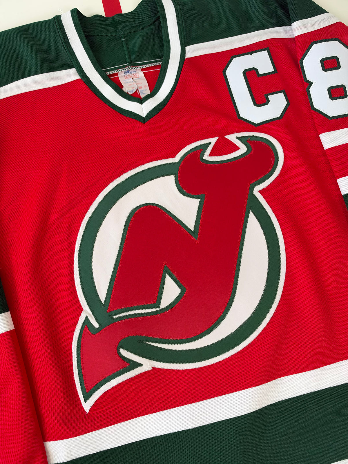 New Jersey Devils Mel Bridgman 1986-1987 NHL Hockey Jersey (46/Large)
