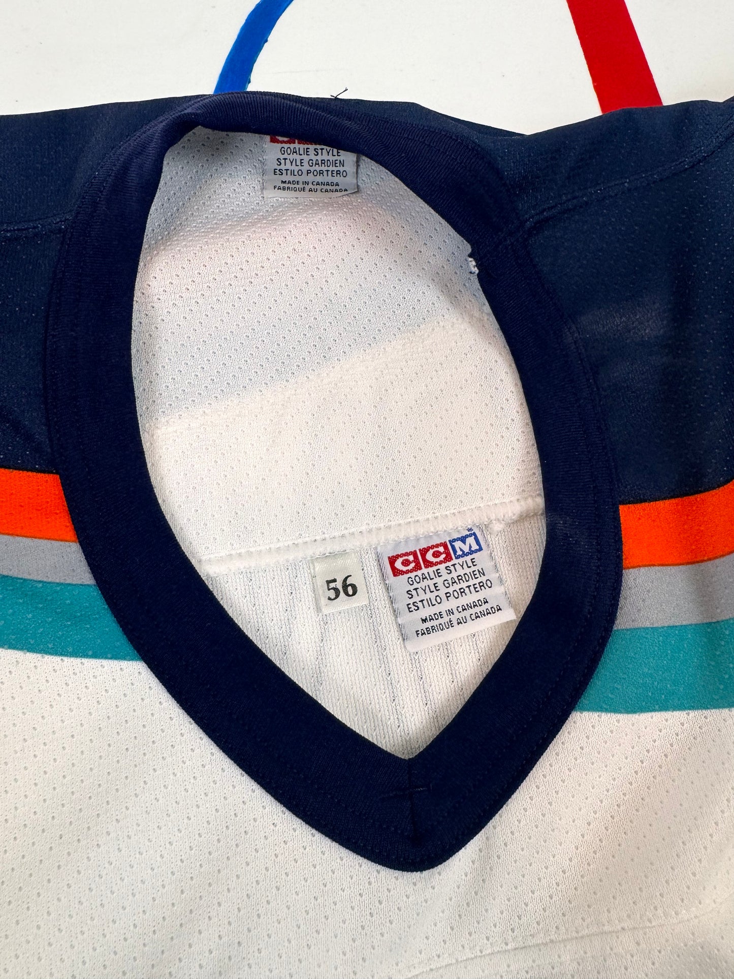 New York Islanders Roberto Luongo 1997 Preseason NHL Hockey Jersey (56G/XXXL)