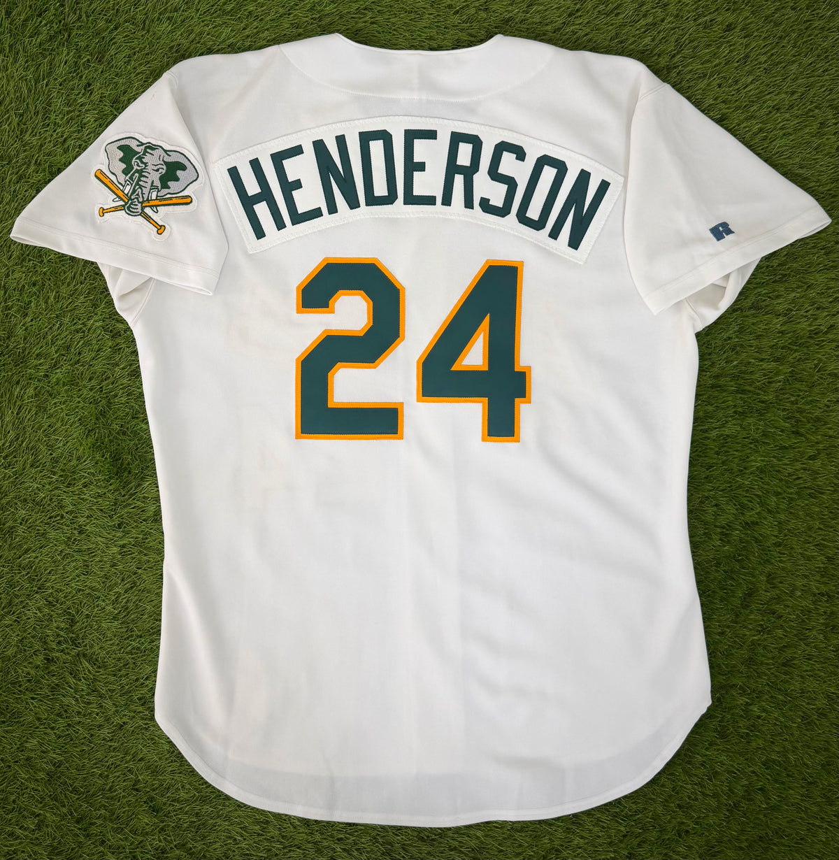 Oakland Athletics Rickey Henderson 1993 MLB Baseball Jersey (48/XL)