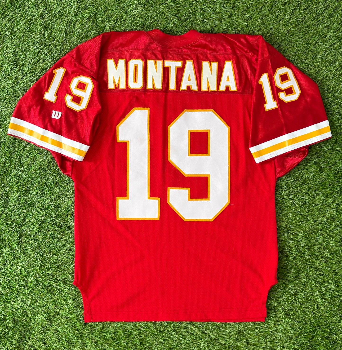 Kansas City Chiefs Joe Montana 1994 NFL Football Jersey (48/XL)