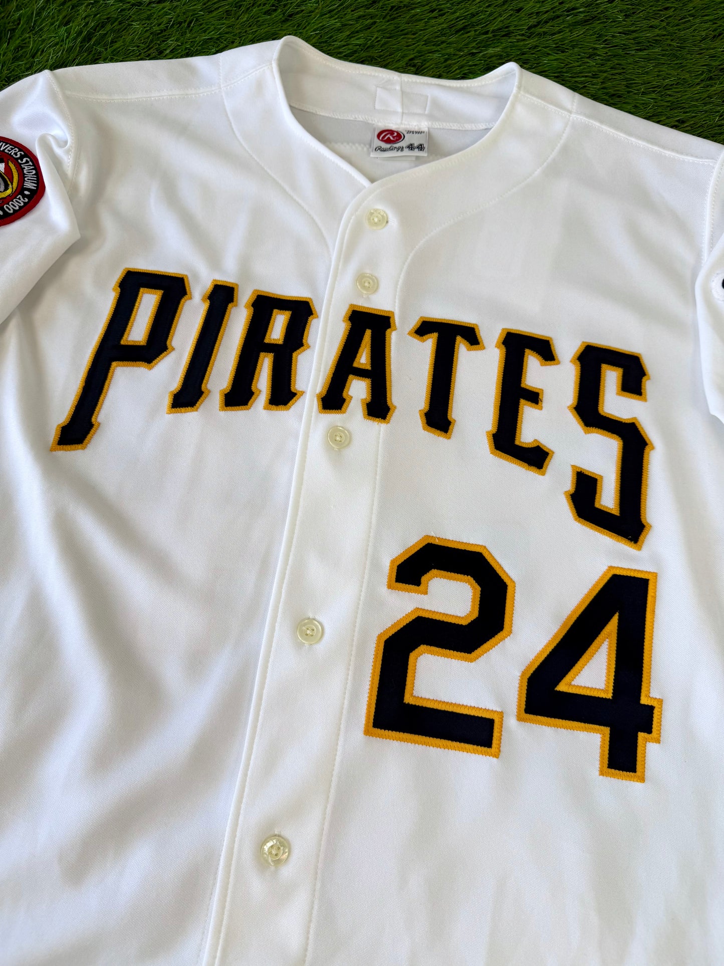 Pittsburgh Pirates Brian Giles 2000 MLB Baseball Jersey (44/Large)