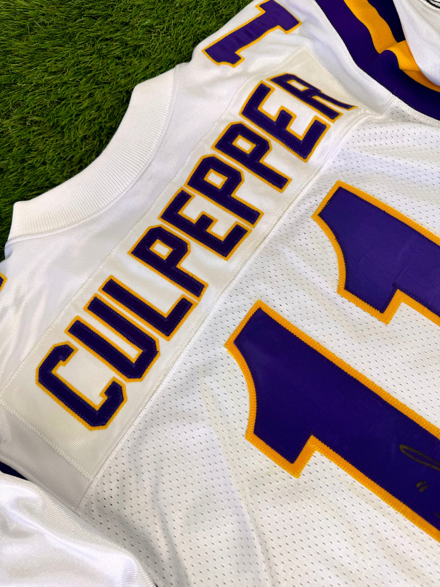 Minnesota Vikings 2000 Daunte Culpepper Signed NFL Football Jersey (52/XXL)